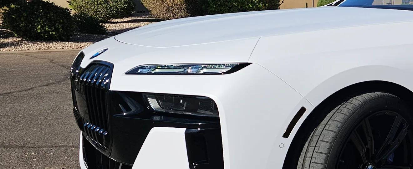 2023 BMW 760i — KPMF Matte Perfect White