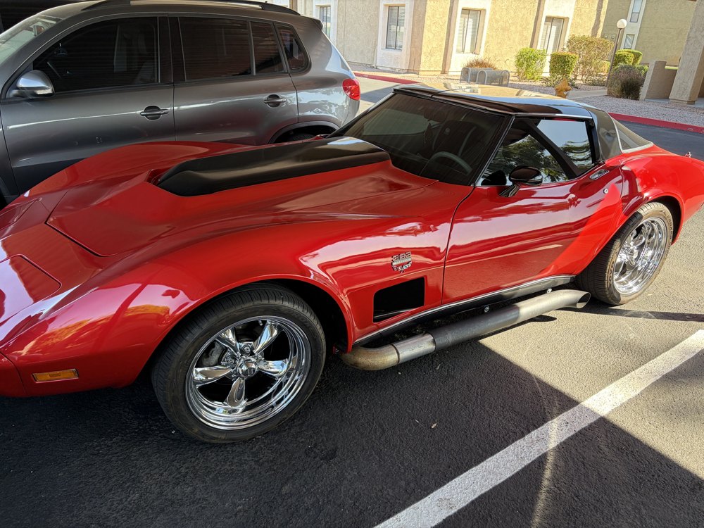 Color change · 1978 Corvette