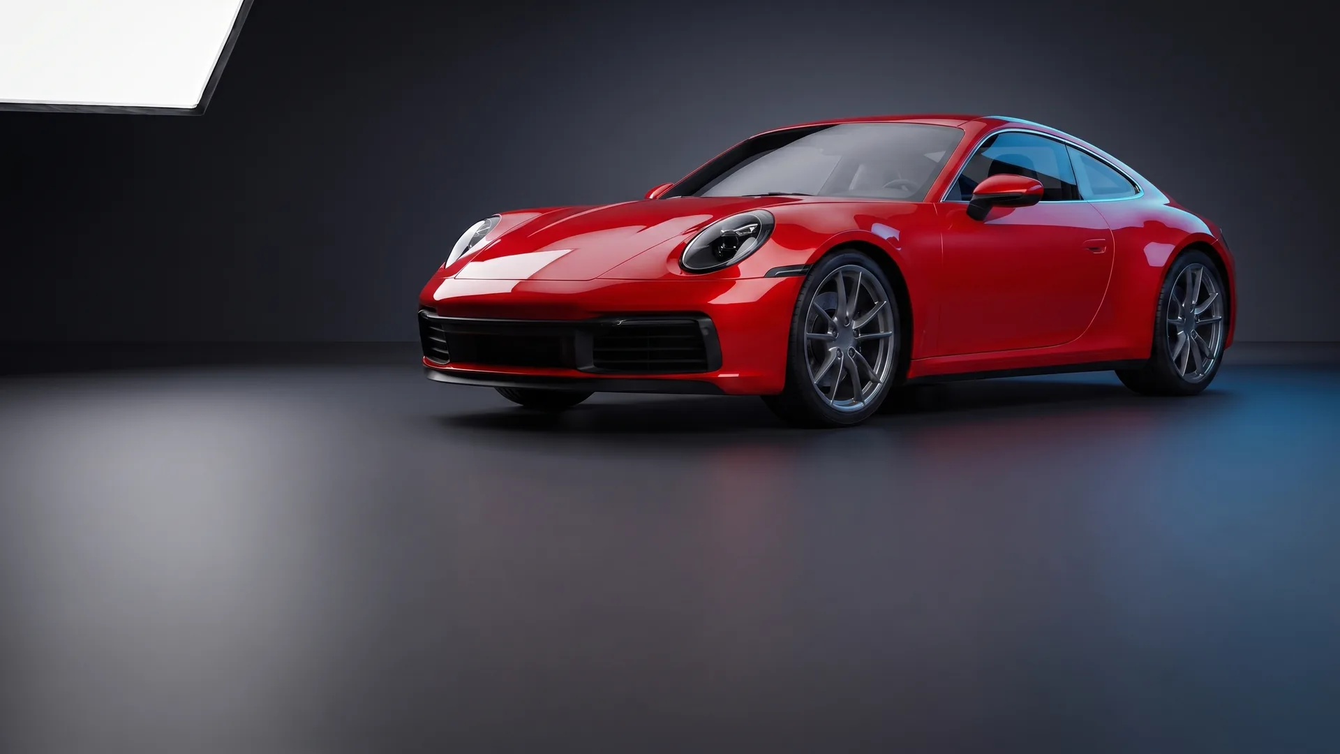 Racing Red gloss wrap on the showcase 911
